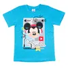 Chlapčenské tričko s krátkym rukávom, Mickey | Veľkosť: 104-110 | Tyrkysová