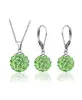 Set Discoballs - Peridot | Hráškovo zelená