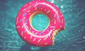 Donuts | Veľkosť: 80 cm | Ružová