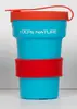 300 ml Eko pohár Tree Cup | Modrá / červená
