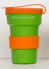 300 ml Eko pohár Tree Cup | Zelená / oranžová