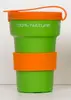 300 ml Eko pohár Tree Cup | Zelená / oranžová