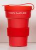 300 ml Eko pohár Tree Cup | Červená / červená