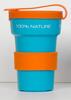 300 ml Eko pohár Tree Cup | Modrá / oranžová
