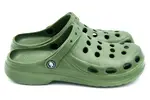 Pánske Clogs FLAMEshoes A-001 vyrobené na Slovensku | Veľkosť: 41 | Khaki