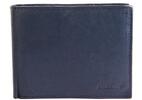 Pánska peňaženka Excellanc z pravej kože - modrá