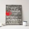 Dekoračná cedula "Tí najlepší rodičia..."