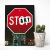 Dekoračná cedula "Stop / Start"