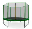 Trampolína Aga SPORT PRO s ochrannou sieťou (180 cm / Dark Green)