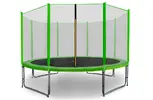 Trampolína Aga SPORT PRO s ochrannou sieťou (335 cm / Light Green)