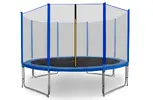 Trampolína Aga SPORT PRO s ochrannou sieťou (366 cm / Blue)