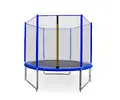 Trampolína Aga SPORT PRO s ochrannou sieťou (180 cm / Blue)