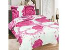 Bavlnené posteľné obliečky na jednolôžko PINK ROSE | Veľkosť: 1 sada