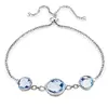 Nastavitelný náramek s krystaly Swarovski Elements - Mondevio