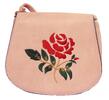 Dámska kabelka s ružou | Ružová
