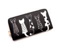 Dámska peňaženka s motívom mačky | Čierna