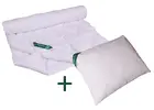 SET SO 4-SEZÓNNOU PRIKRÝVKOU | Veľkosť: 1x 50 x 70 cm / 1x 135 x 200 cm