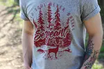 Pánske tričko A WILD SOUL NEVER BREAKS | Veľkosť: S