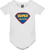 Detské body "Super Chlapček" | Veľkosť: 3 mesiace | Biela