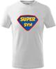 Detské tričko "Super Syn" | Veľkosť: 110 cm | Biela