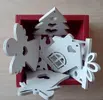 8-dielna Sada vianočných ozdôb (srdiečko)