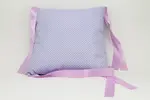 Detský vankúšik do postieľky | Fialová