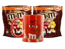 2 x 250 g M&M's Čokoládové + červený hrnček