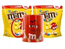 2 x 250 g M&M's Arašidové + červený hrnček
