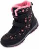 Detská zimná obuv Alpine Pro WANO | Veľkosť: 22 | Čierna / ružová