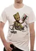 Marvel - Strážcovia Galaxie: Groot And Tape (pánske) | Veľkosť: S | Biela
