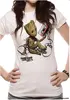 Marvel - Strážcovia Galaxie: Groot And Tape (dámske) | Veľkosť: S | Biela