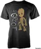 Marvel - Strážcovia Galaxie: I Am Groot Scribbles | Veľkosť: S | Čierna