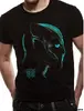 Marvel - Black Panther: Neon Face | Veľkosť: S | Čierna