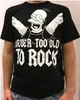 The Simpsons: Never too old to rock | Veľkosť: M | Čierna