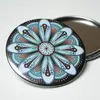 Ručne kreslené kozmetické zrkadlo (Design mandala / dokonalosť)
