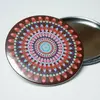 Ručne kreslené kozmetické zrkadlo (Design mandala / tvorivosť)