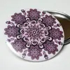 Ručne kreslené kozmetické zrkadlo (Design mandala / zrodenie dokonalosti)