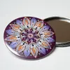 Ručne kreslené kozmetické zrkadlo (Design mandala / spiritualita)