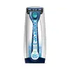 Recyklovateľný holiaci strojček Shave 5 (modrý)