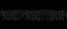 Vianočné LED svetlá záves ORAVA CL-400 W / strapce (biele)
