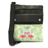 Dámska crossbody kabelka s obrázkom | Čierna / zelená