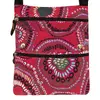 Dámska crossbody kabelka s potlačou | Ružová