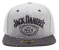 RAP šiltovka Jack Daniel 's - OLD No.7 Logo | Sivá
