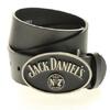 Pánsky opasok Jack Daniel 's - OLD No.7 LOGO (ovál) | Veľkosť: XL | Čierna