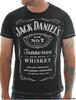 Pánske tričko Jack Daniel 's - Classic Logo | Veľkosť: M | Čierna