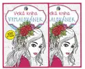 2 x 100-stranová Purpurová "Veľká kniha maľovaniek"