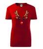 Dámske tričko Sob Rudolf | Veľkosť: XS | Červená
