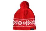 Zimná čiapka "Christmas hat" so severským vzorom | Červená / biela