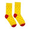 Veselé ponožky Hesty Socks (Gentleman žltý) / klasický strih | Veľkosť: 35-38