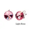 Dámske náušnice Swarovski Rivoli | Light Rose